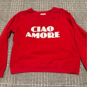Sézane 'Ciao Amore' Sweatshirt